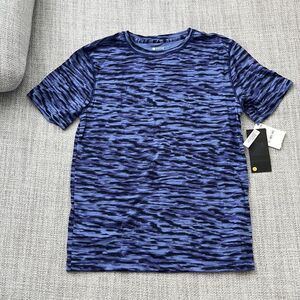 Zella T Shirt Kids Medium‎ 8 10 Blue Short Sleeve